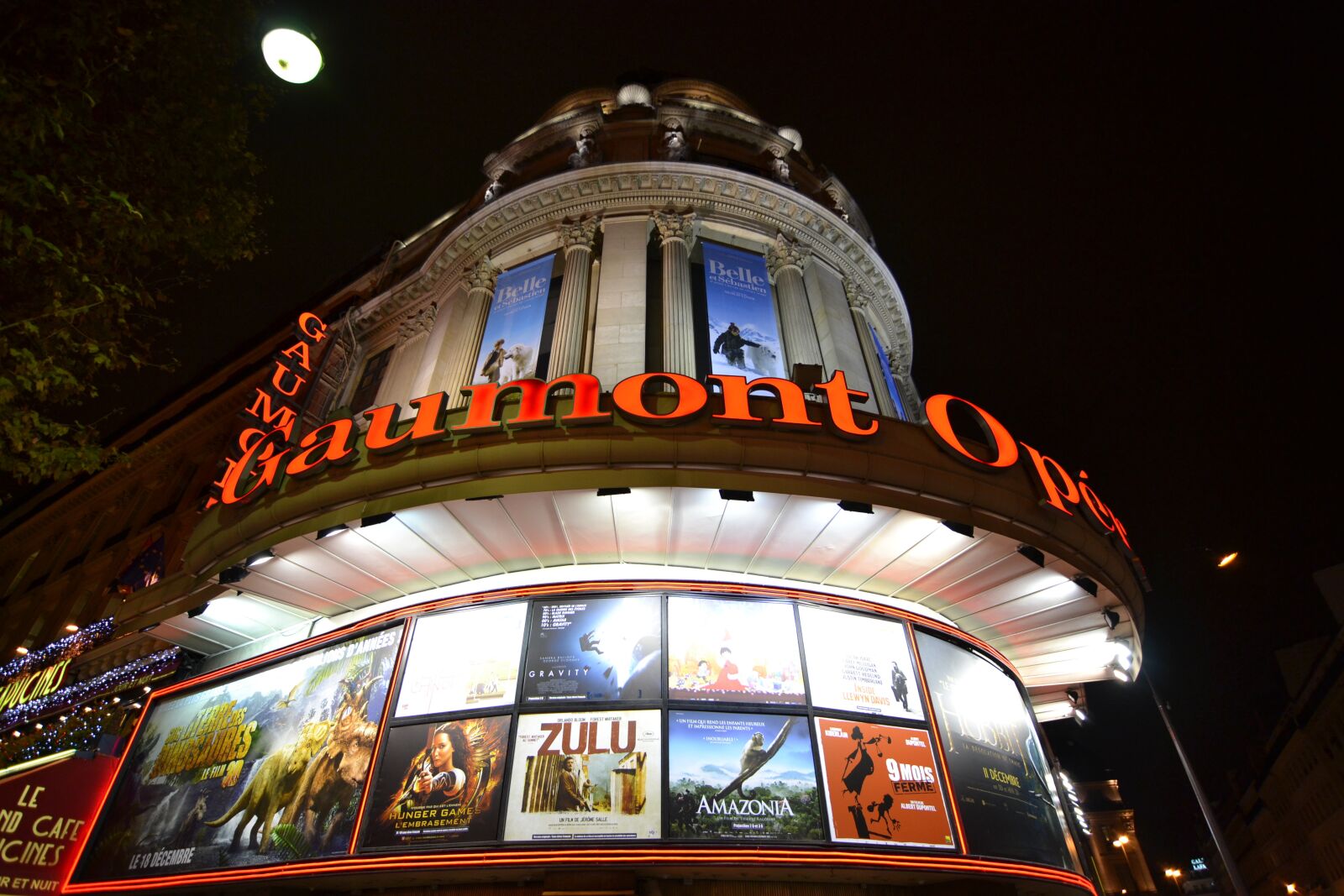 Nikon D3100 sample photo. Cinema, gaumont, posters photography