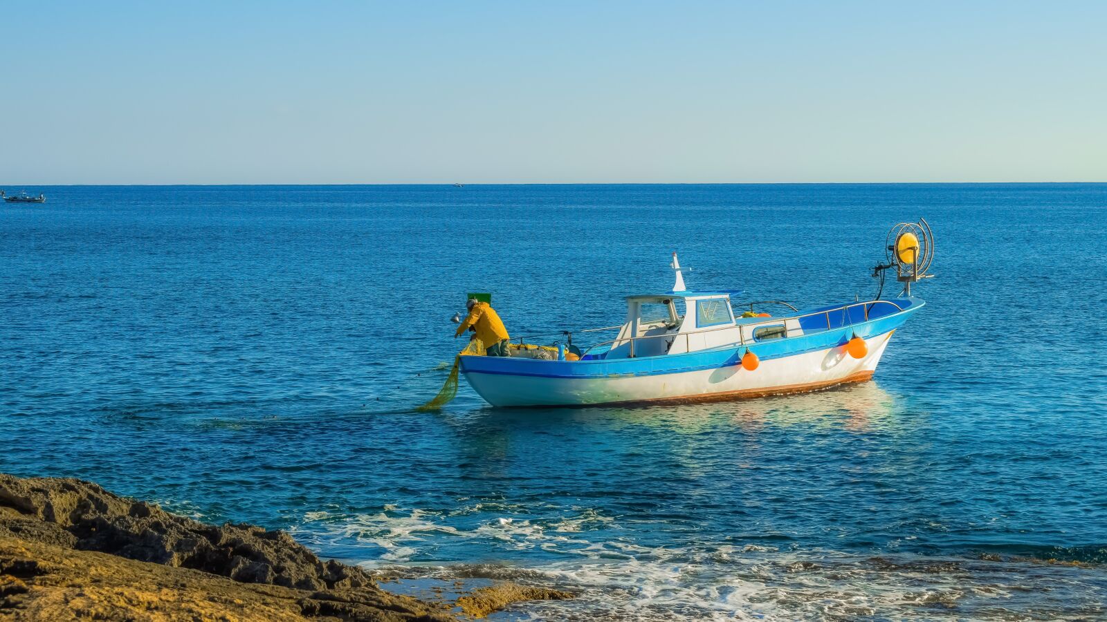 Nikon D3300 sample photo. Cyprus, ayia napa, fishing photography