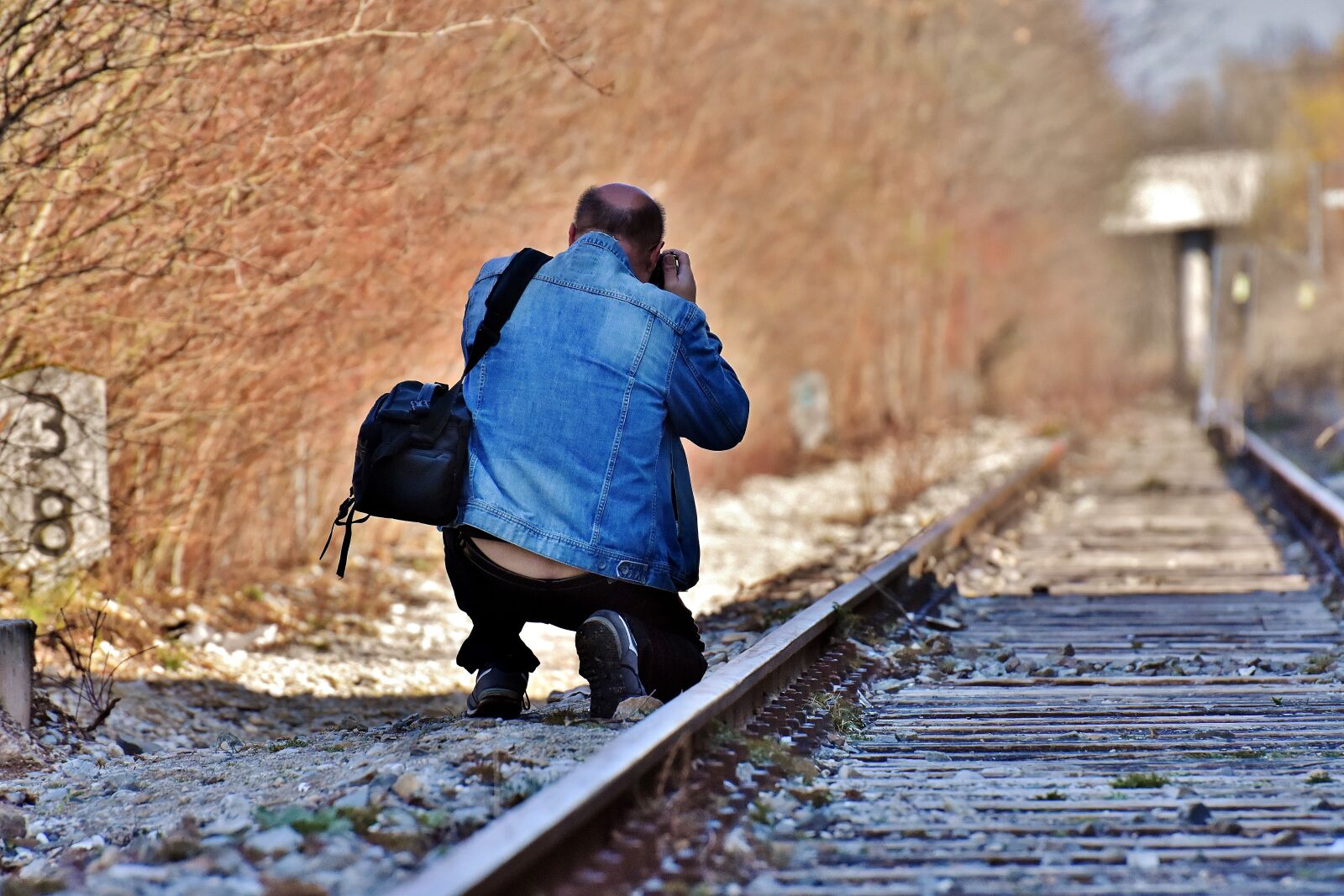 Nikon D7200 sample photo. Disused railway line, railway photography