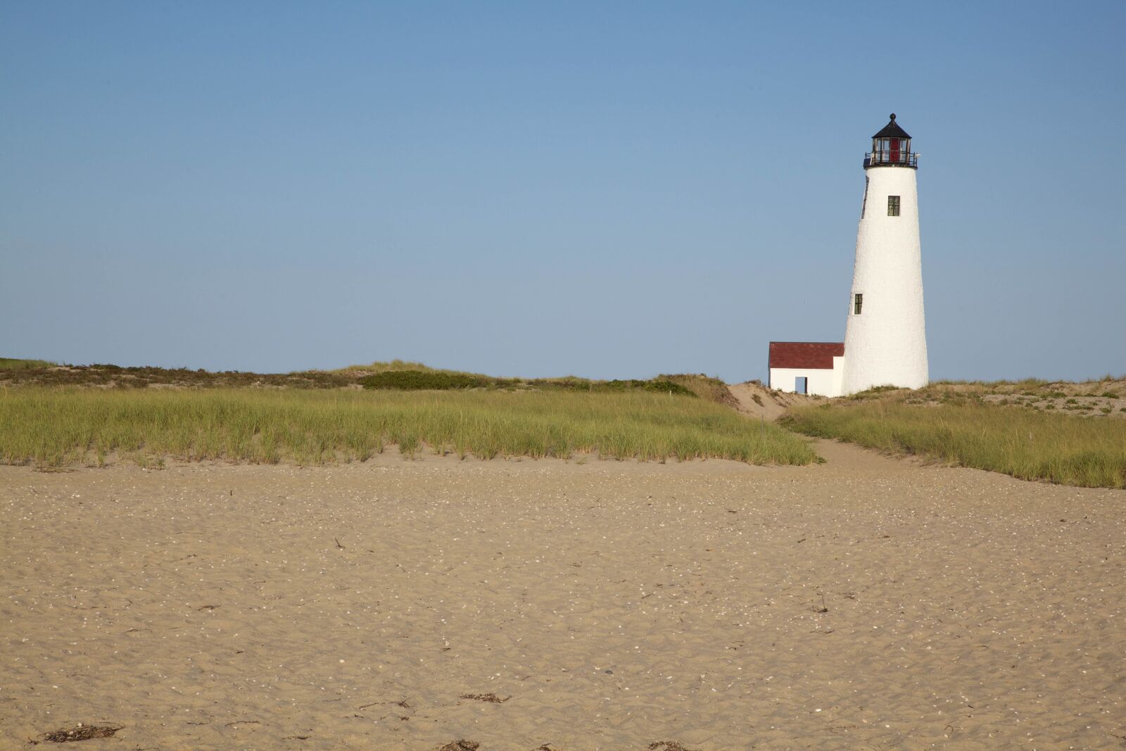 Canon EOS 5D Mark II sample photo. Lighthouse, replica, beach photography