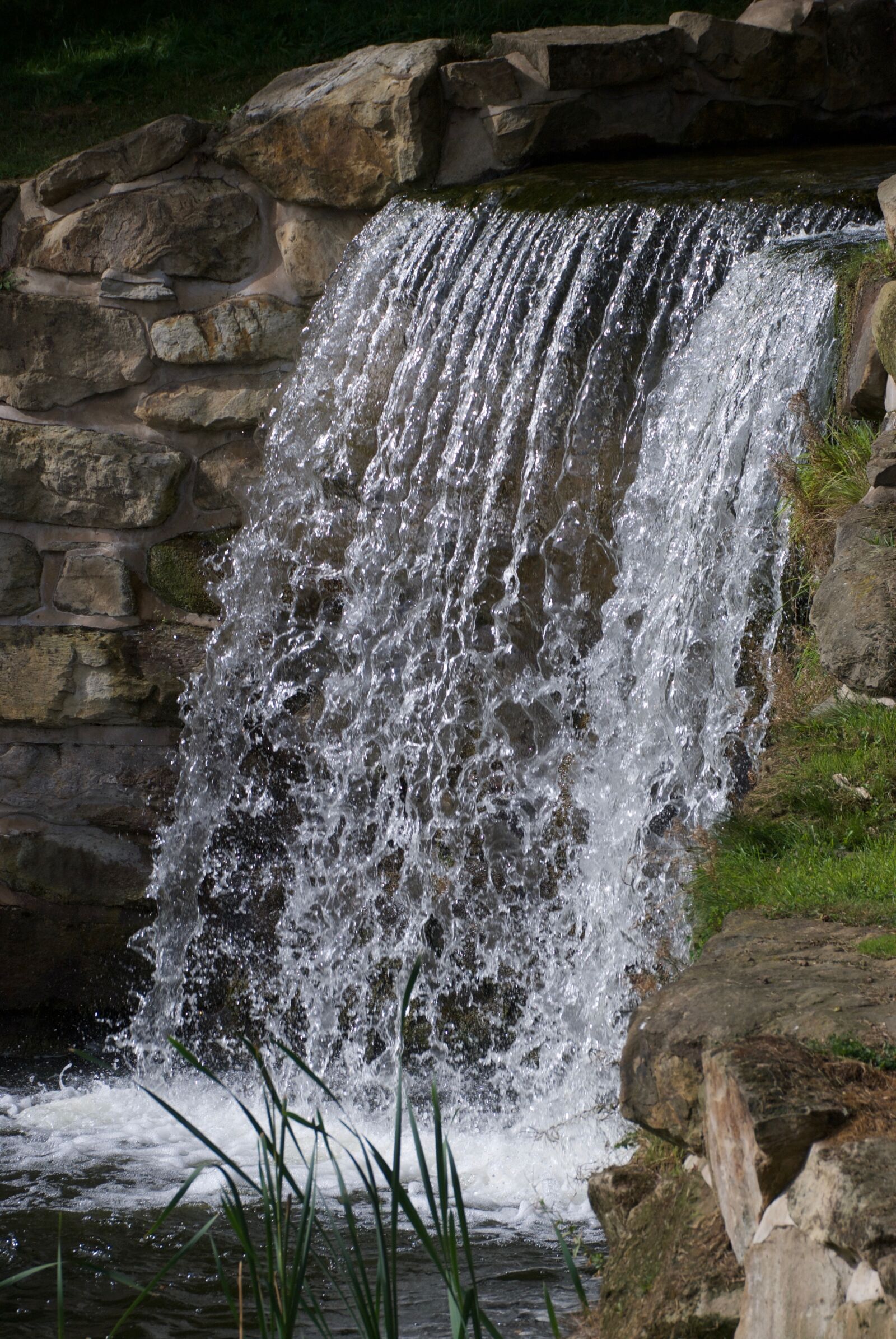 Nikon D60 sample photo. Waterfall, park, water photography