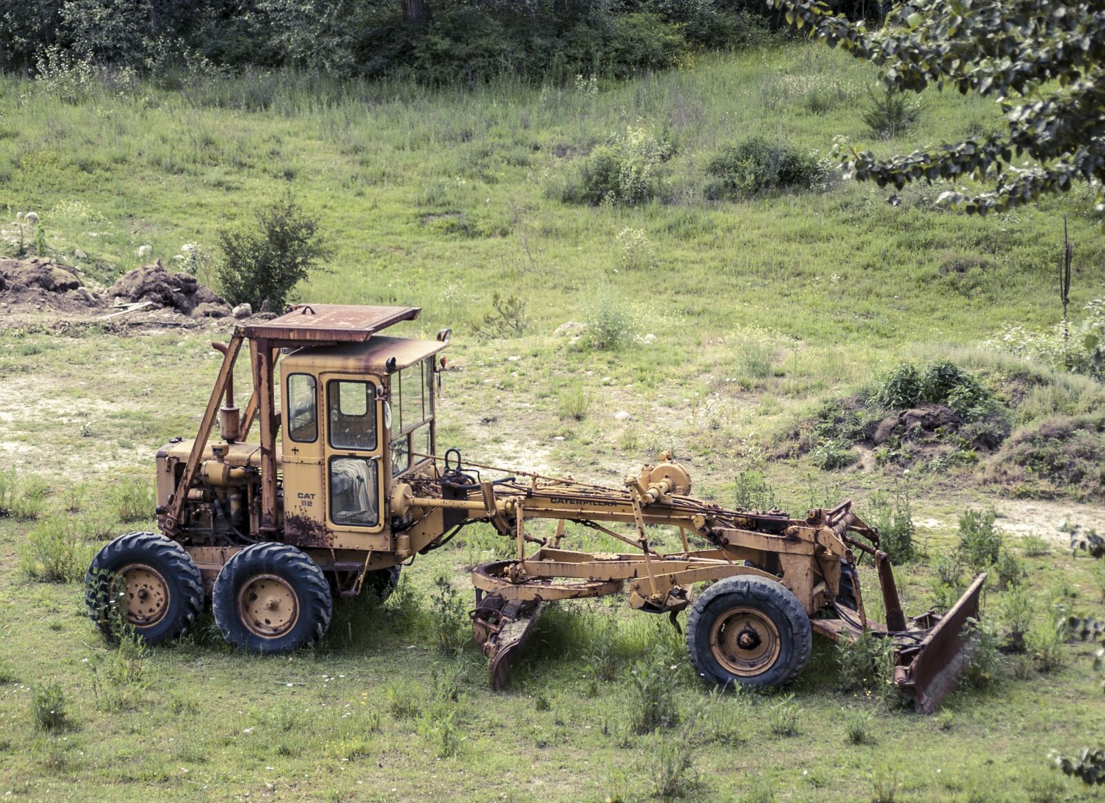 Nikon D50 sample photo. Equipment, loader, grader photography