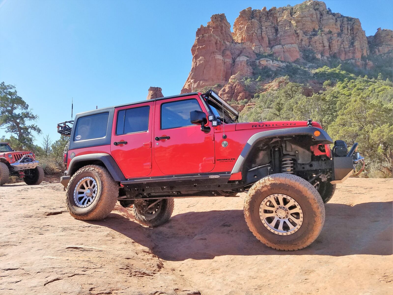 Samsung Galaxy S7 sample photo. Sedona, jeep, 4x4 photography