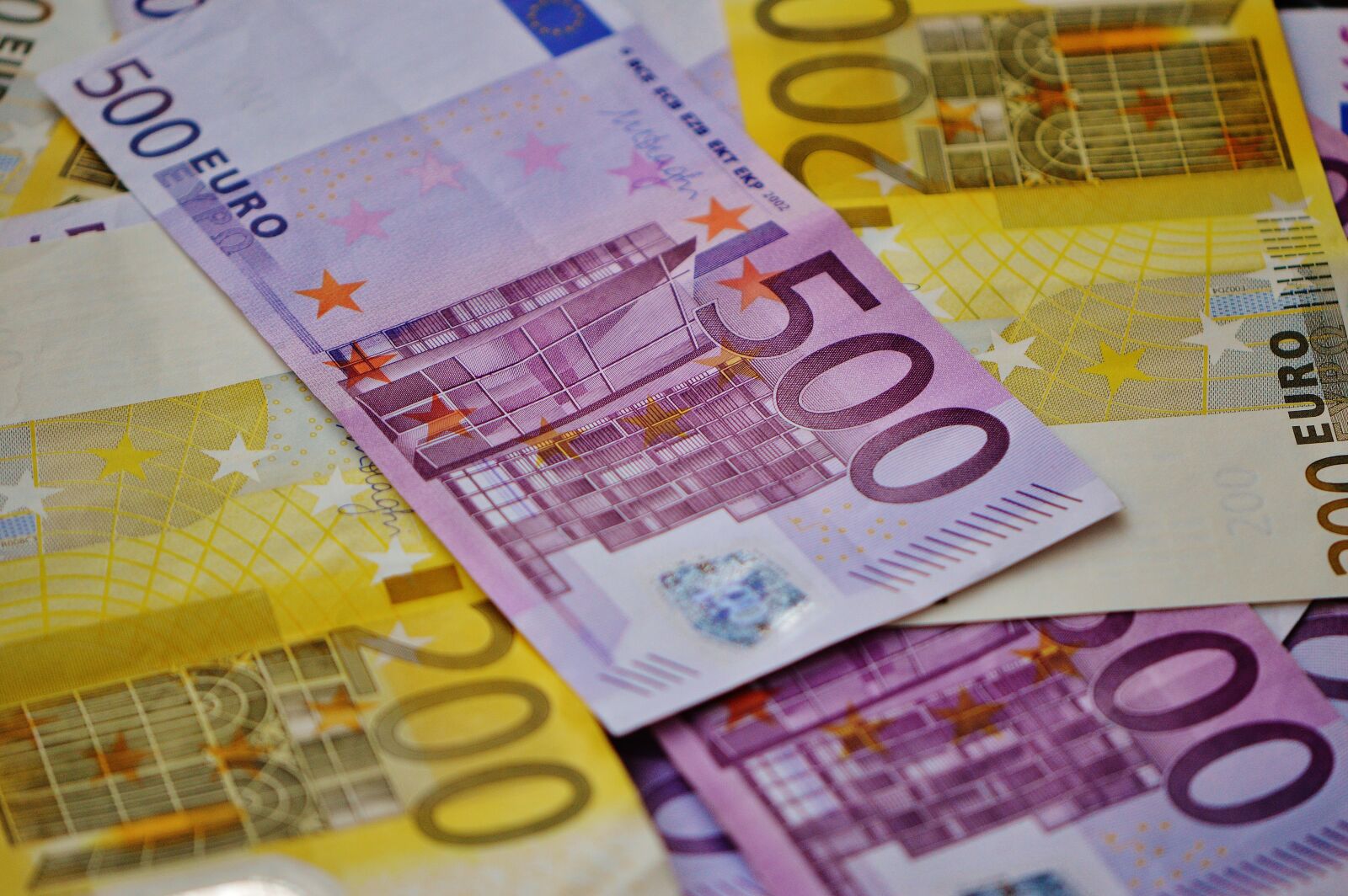 Nikon D3200 sample photo. Money, seem, euro bills photography