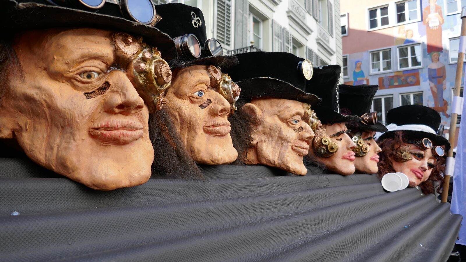 Panasonic DMC-TZ101 sample photo. Carnival, lucerne, mask photography