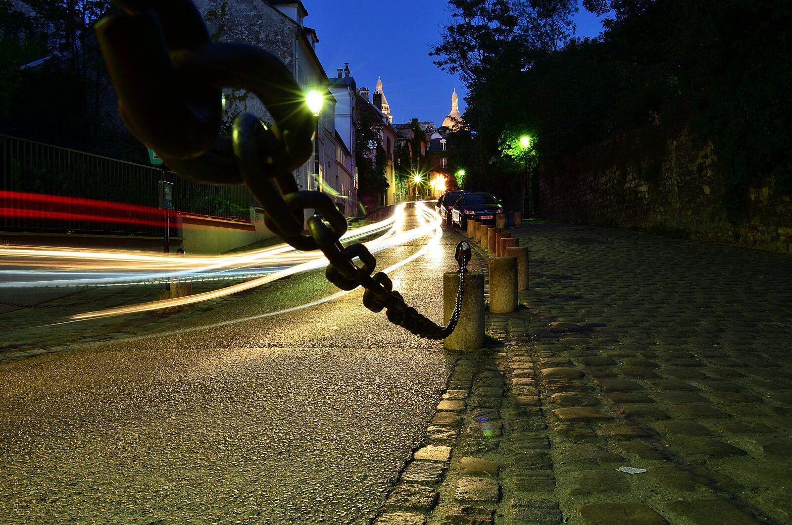 Nikon D5100 sample photo. Montmartre, night, paris photography