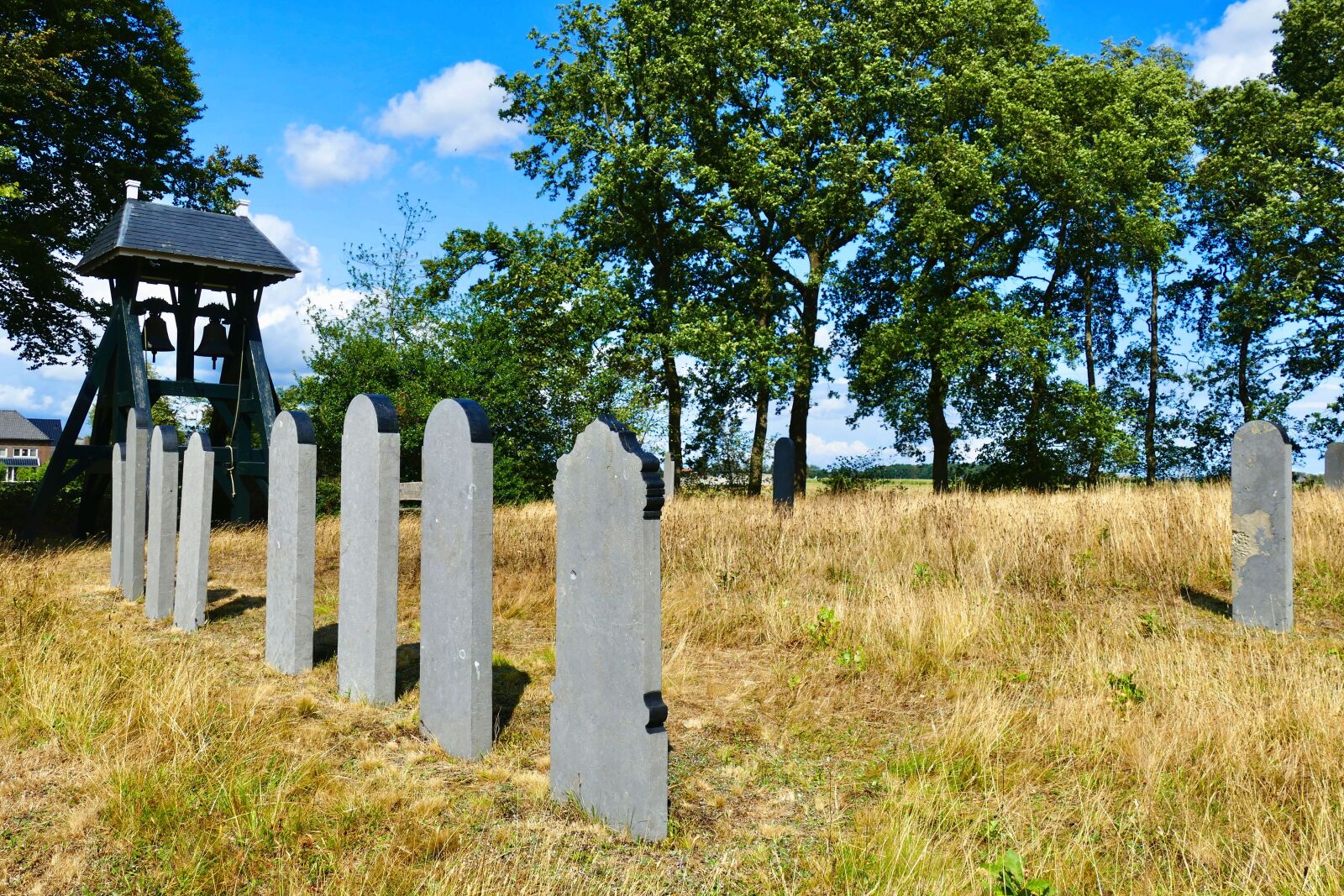 Panasonic Lumix DMC-FZ1000 sample photo. Cemetery, church, church tower photography
