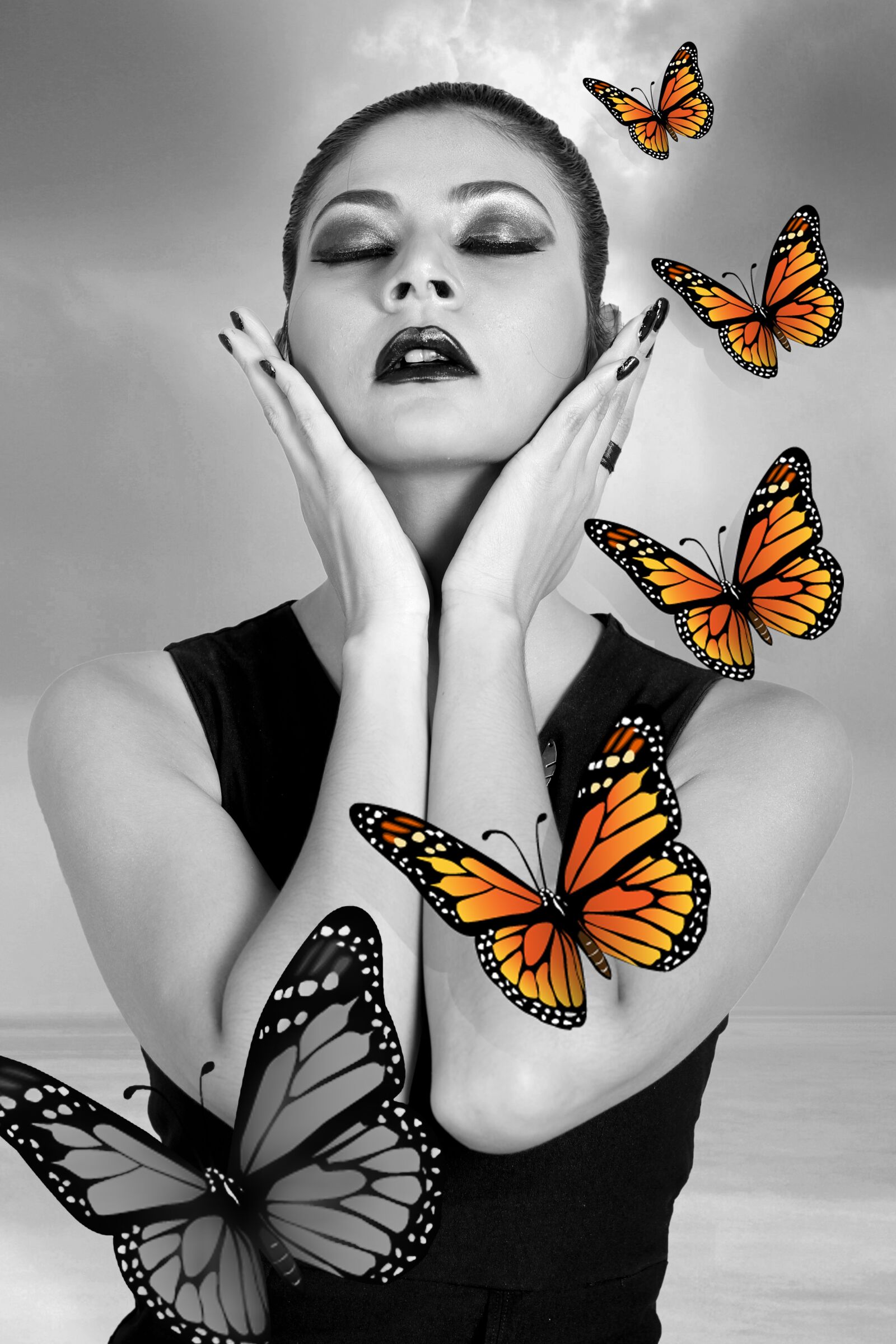Canon EOS 60D + Canon EF 50mm F1.8 STM sample photo. Actors, art, butterfly photography