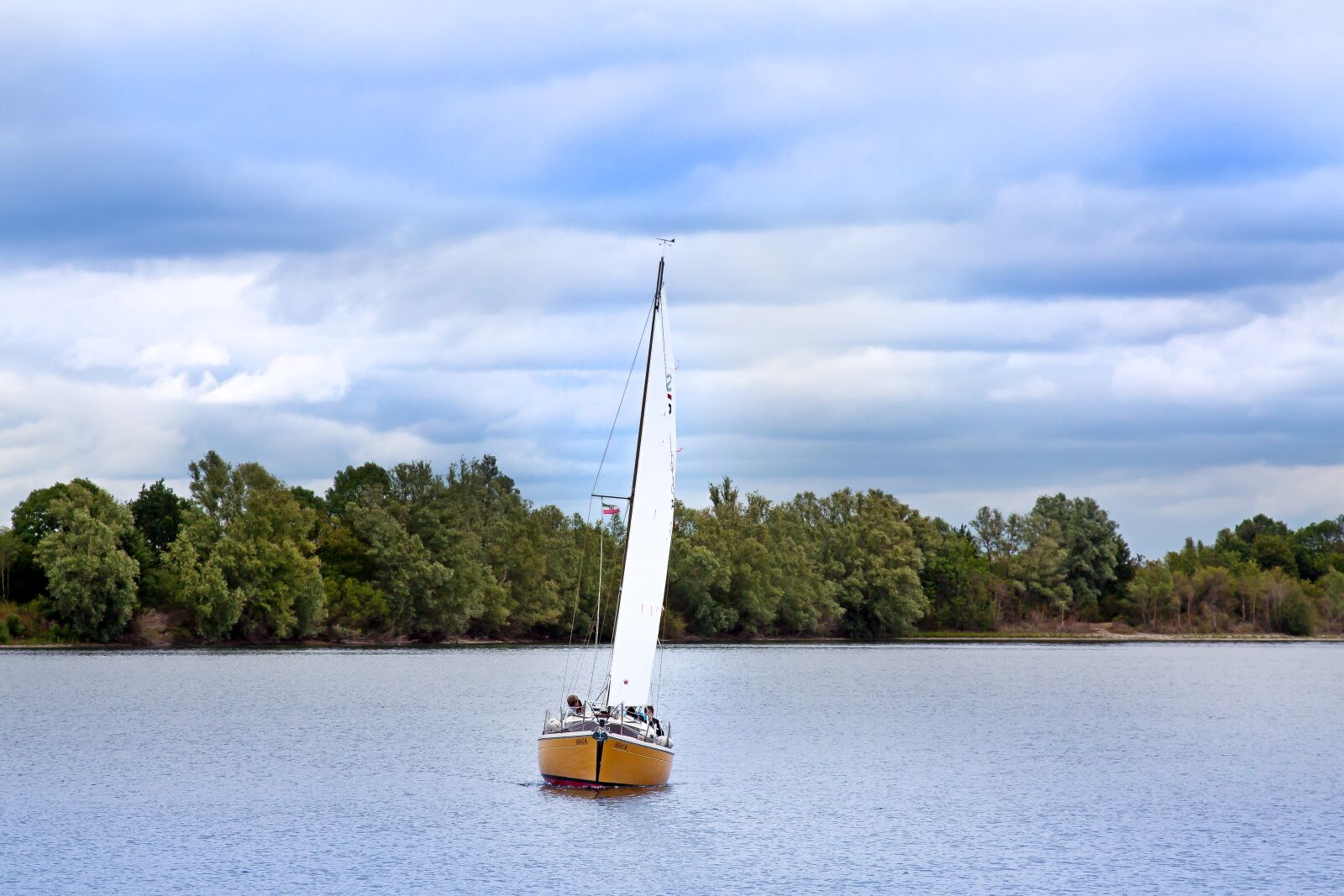 Canon EOS 50D + Canon EF 24-105mm F4L IS USM sample photo. Sailing boat, water, sail photography