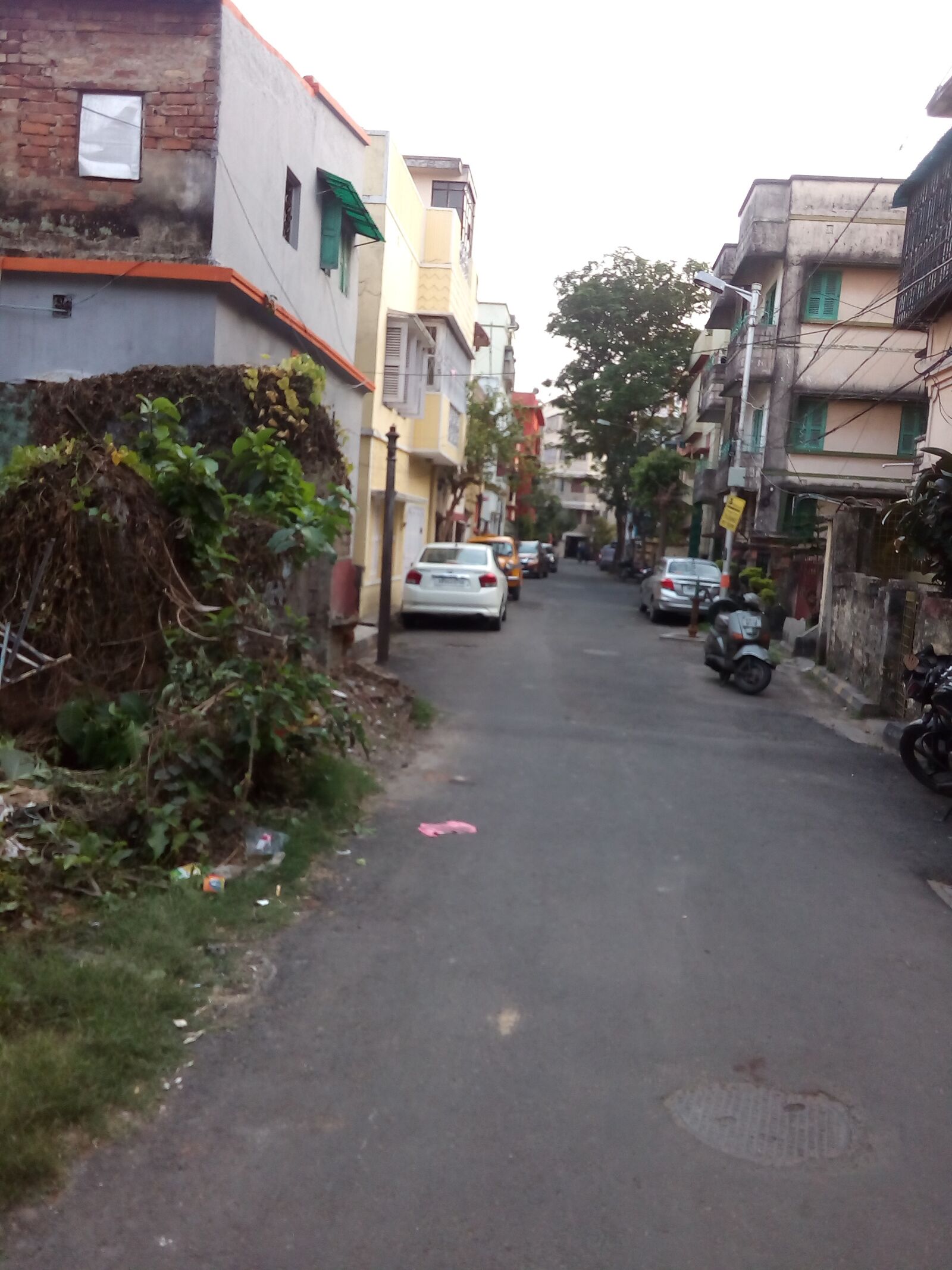 Micromax Canvas Juice 4G sample photo. Lonely lane, place, kolkata photography