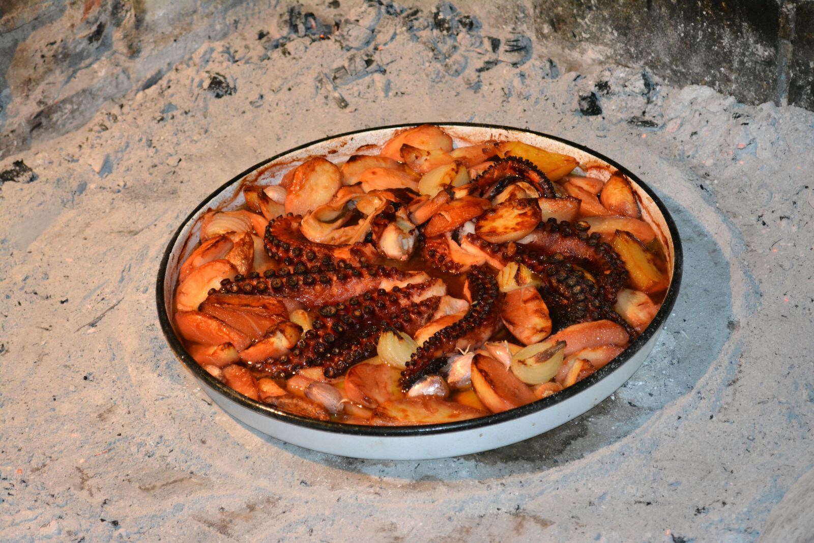 Nikon D5200 sample photo. Seafood, gastronomy, octopus photography