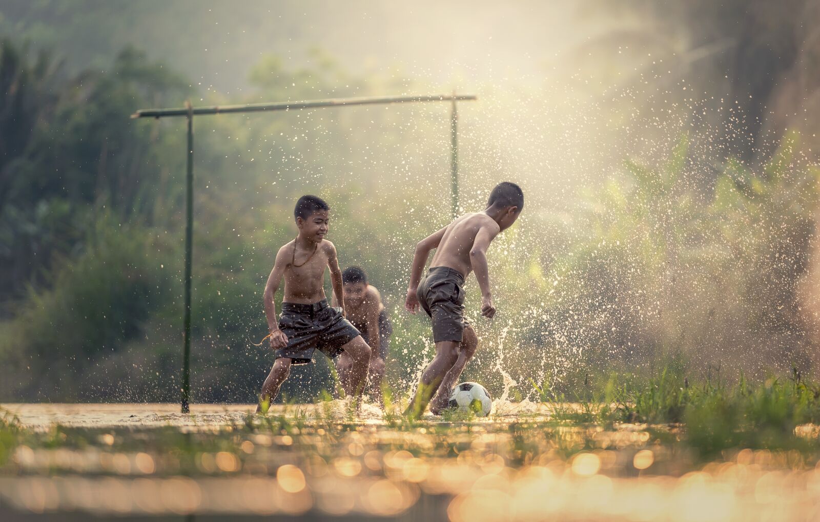 Nikon D810 sample photo. Football, children, sports photography