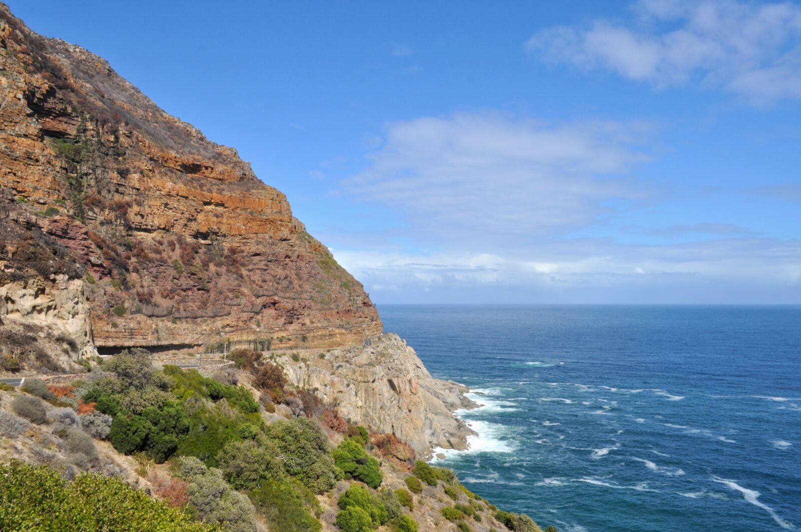 Nikon D5000 sample photo. Chapman's peak drive, hout photography