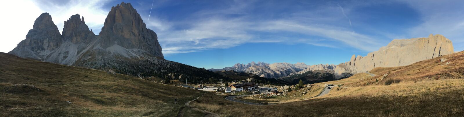 Apple iPhone 6s sample photo. Sassolungo, mountains, alpine photography