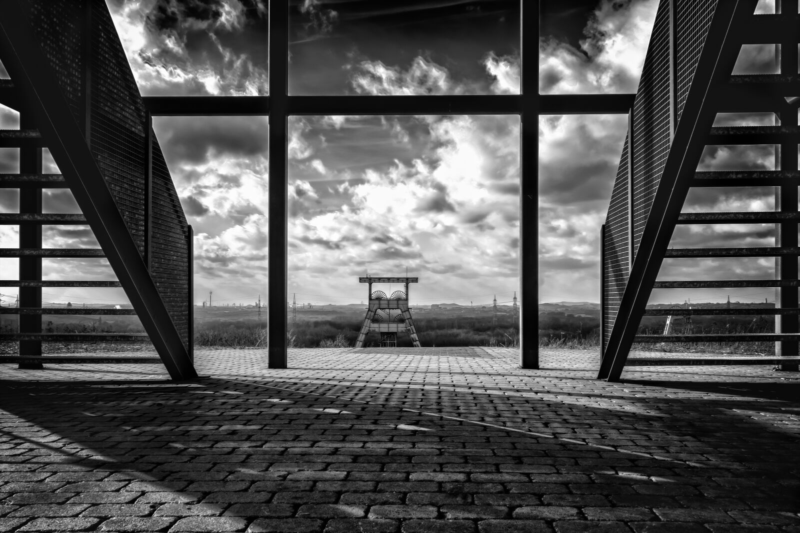 Nikon D3300 sample photo. Bill, headframe, mining photography