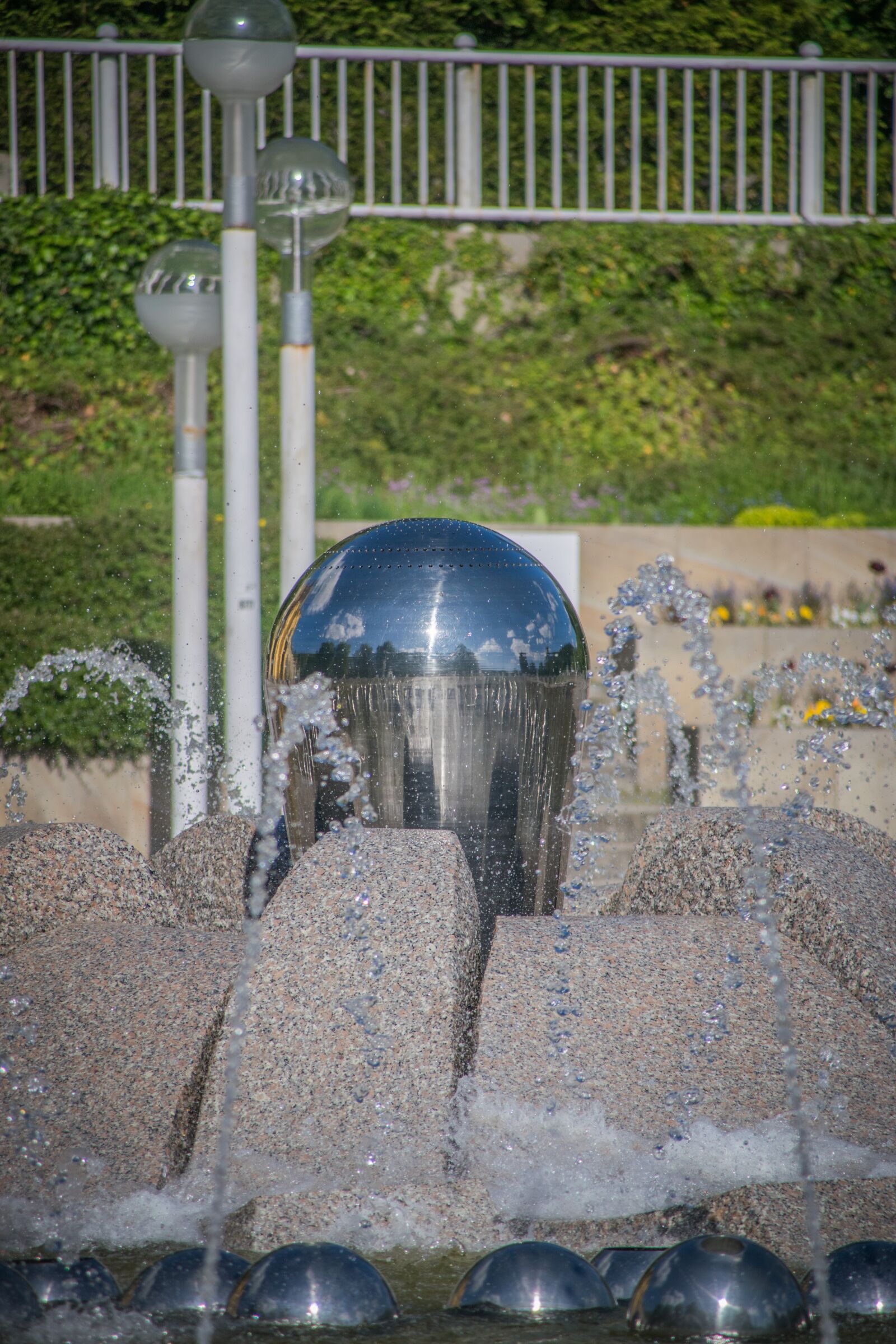 Nikon D5300 sample photo. Fountain, spout, water photography