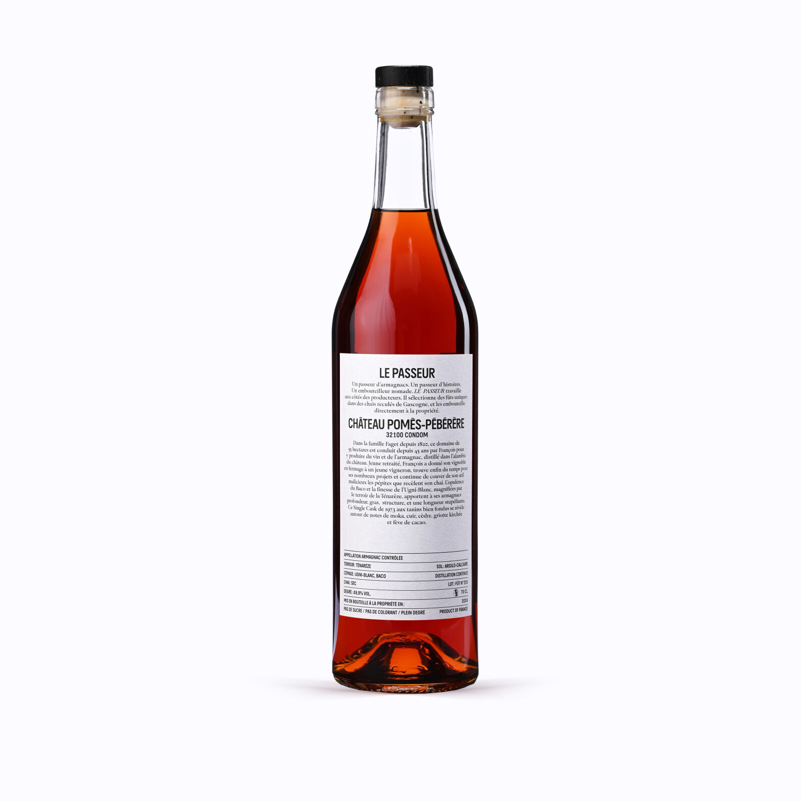 Nikon Z6 III sample photo. Bottle packshot french armagnac photography