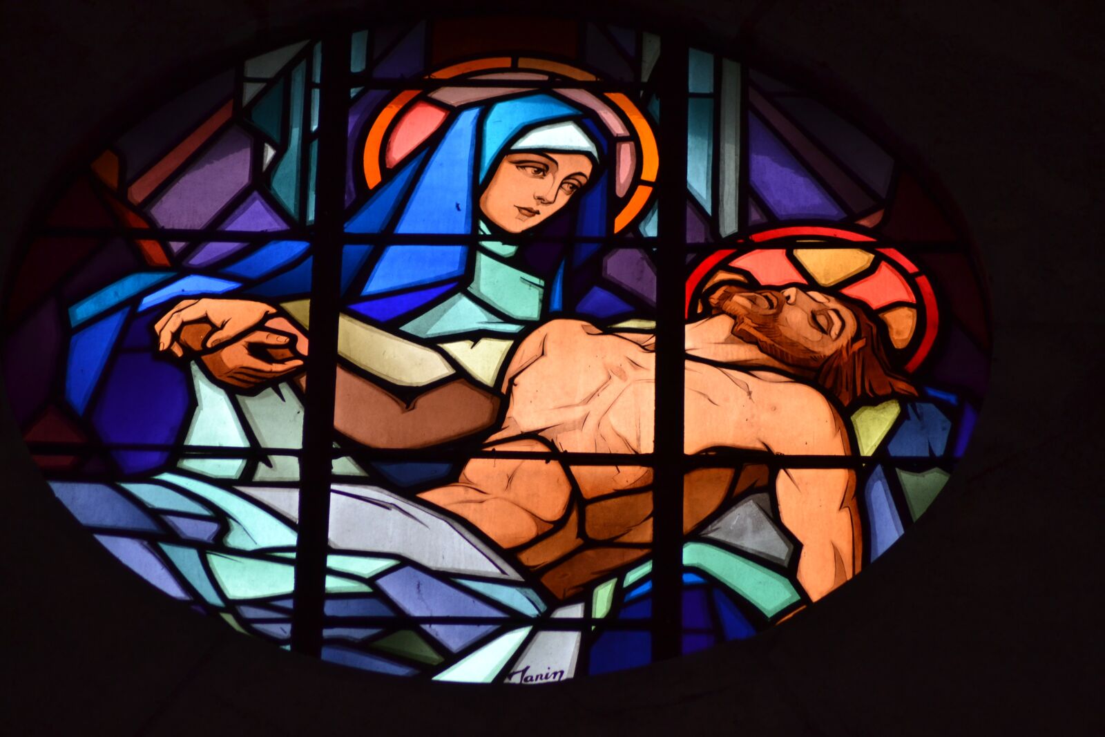 Nikon D3100 sample photo. Stained glass, colorful, window photography