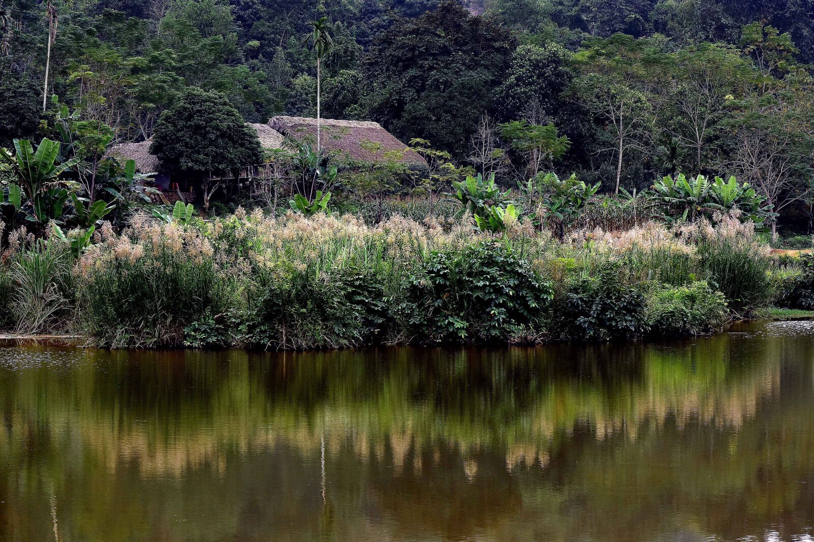 Nikon D810 sample photo. Stilt houses, lakes, mountain photography