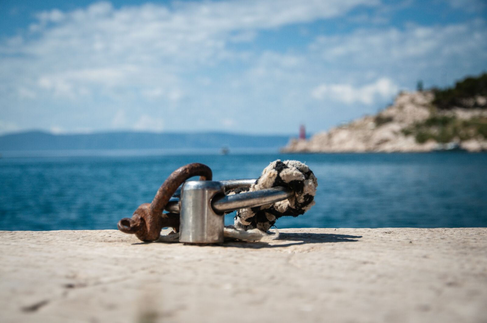Nikon D90 sample photo. Boat, anchor, water photography