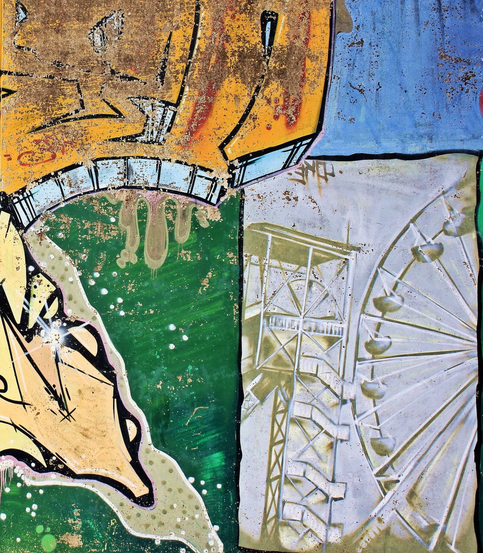 Canon EOS 550D (EOS Rebel T2i / EOS Kiss X4) sample photo. Abstract, mural, illustration, old photography