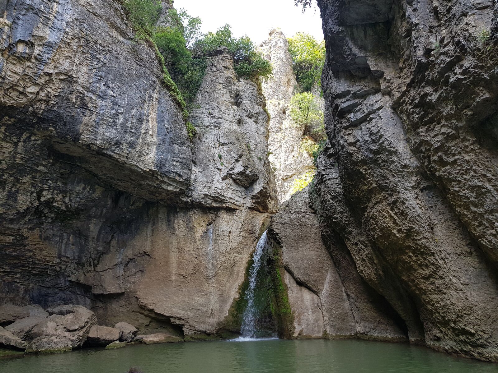 Samsung Galaxy S8 sample photo. Nature, waterfall, water photography