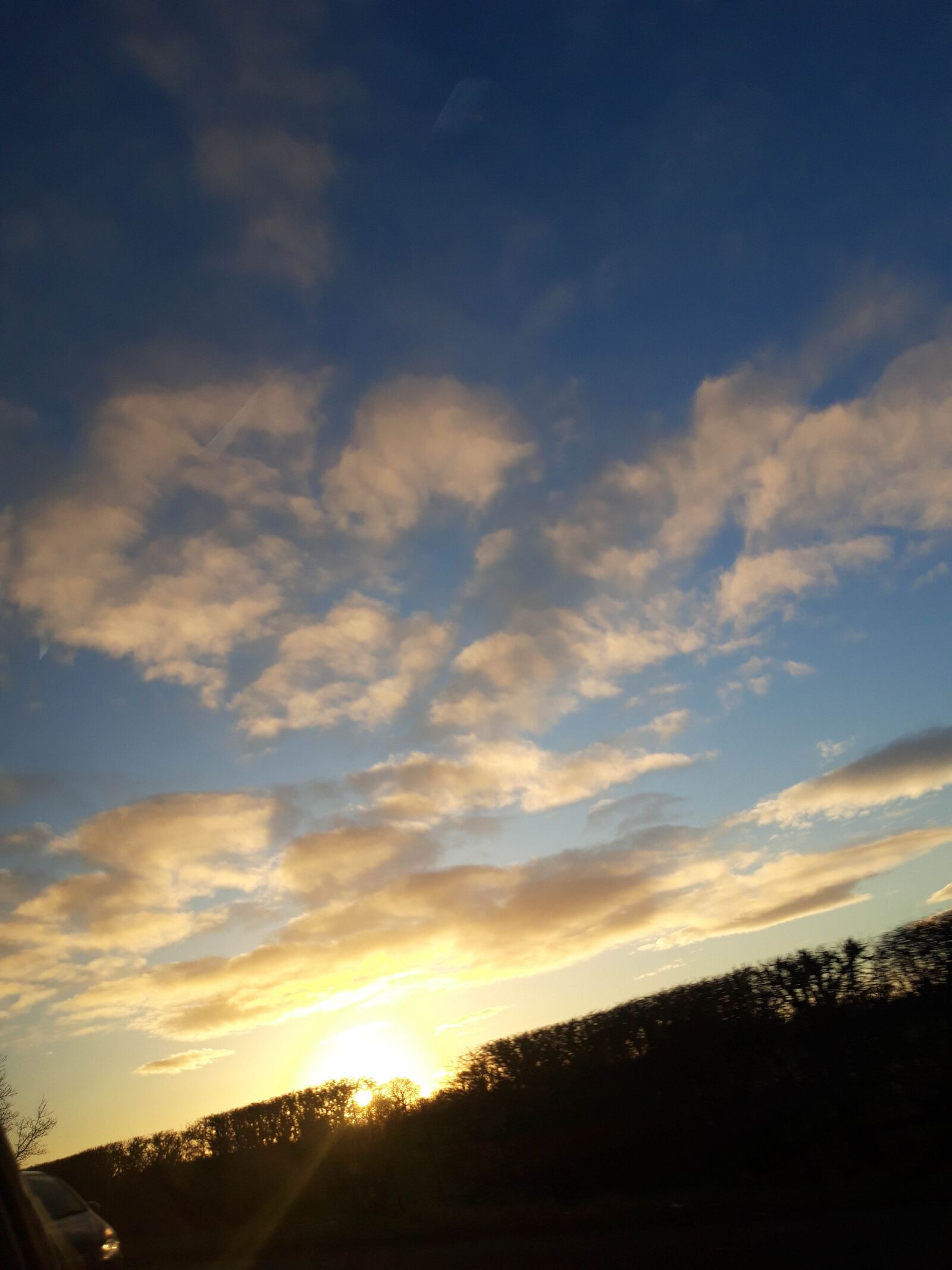 Samsung Galaxy A6 sample photo. West, the sun, sky photography
