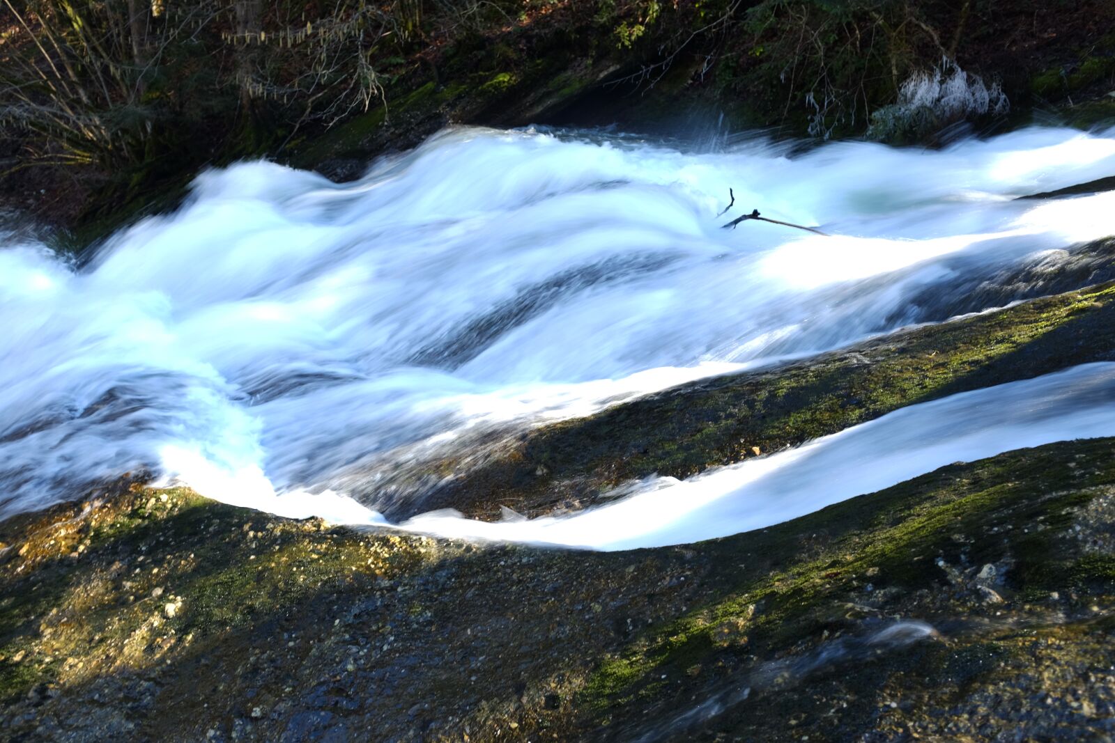 Fujifilm X100S sample photo. Waterfall, river, bach photography