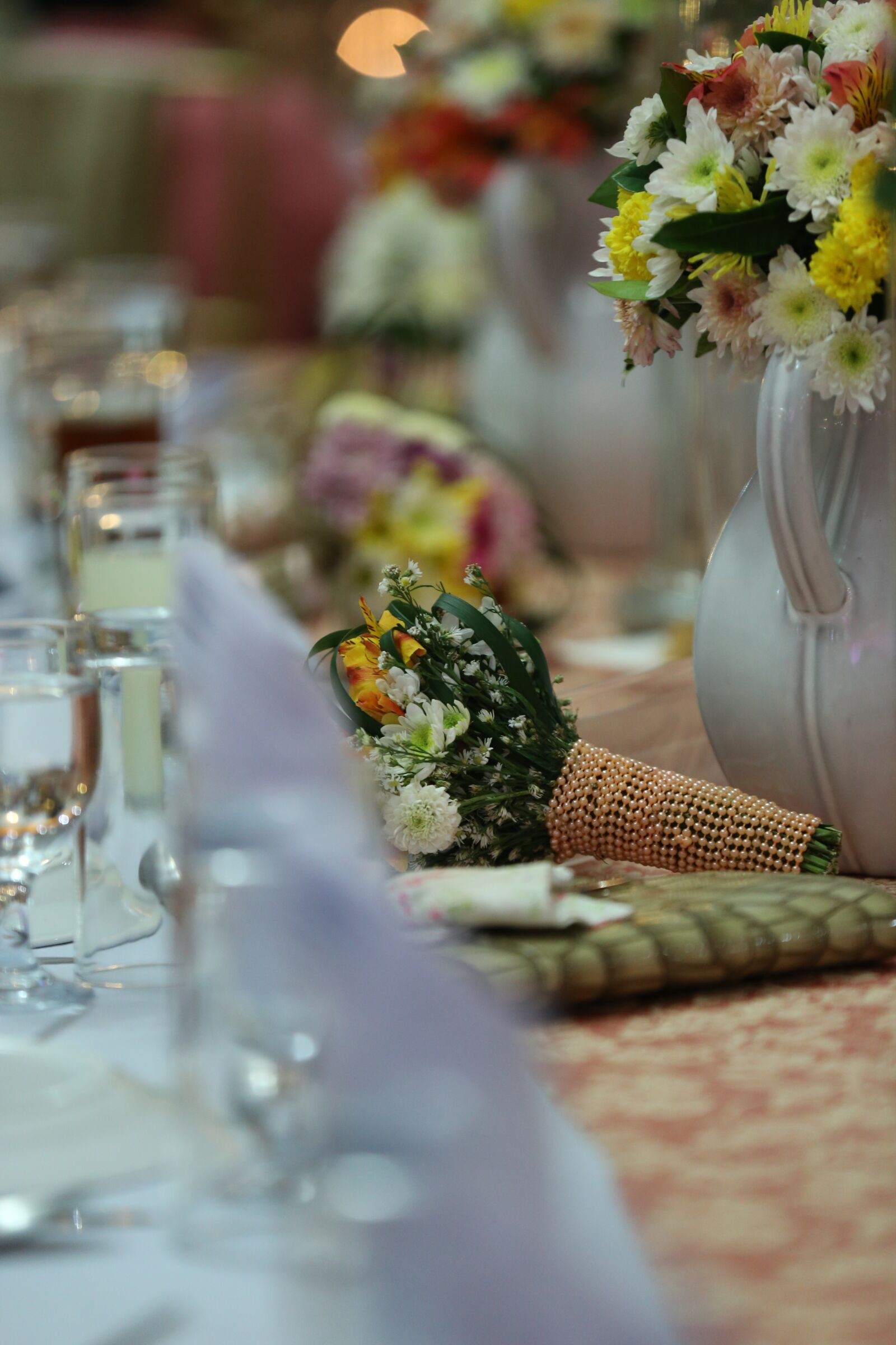 Canon EOS 6D sample photo. Wedding, reception, flowers photography