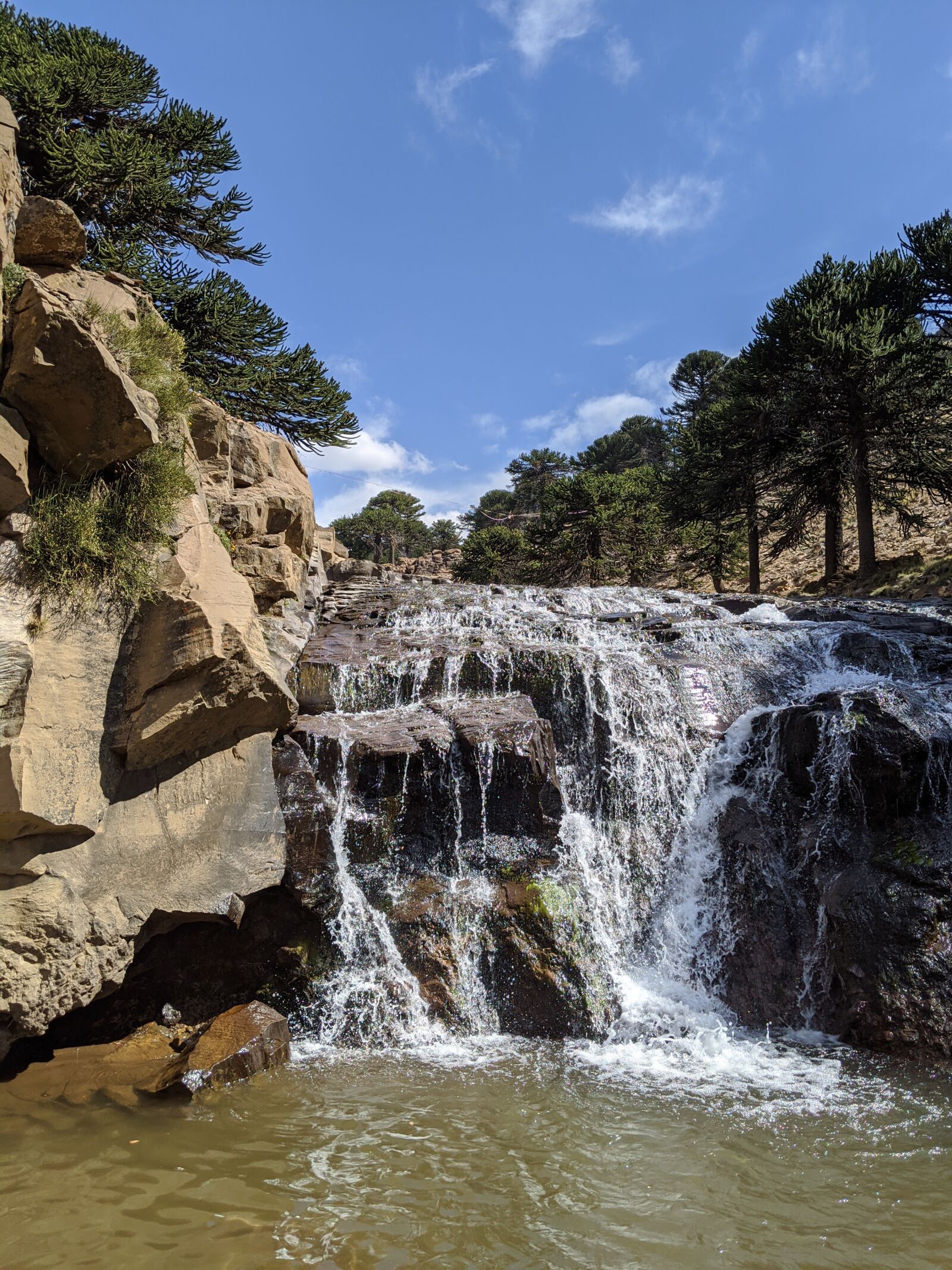 Google Pixel 3 sample photo. Waterfall, trip, argentina photography