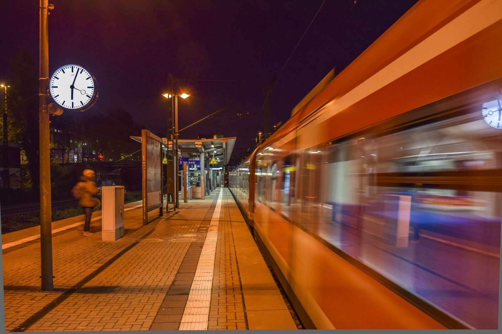 Nikon D3300 sample photo. Railway station, train, railway photography