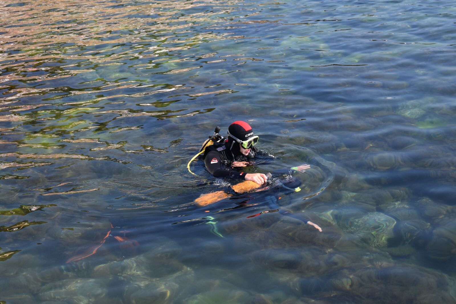 Nikon D3400 sample photo. Diving, training, sea photography