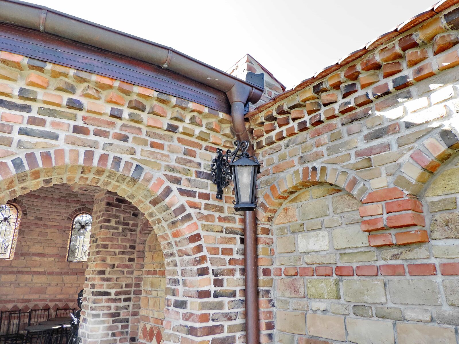 Nikon Coolpix P520 sample photo. Architectural style, byzantine, brick photography