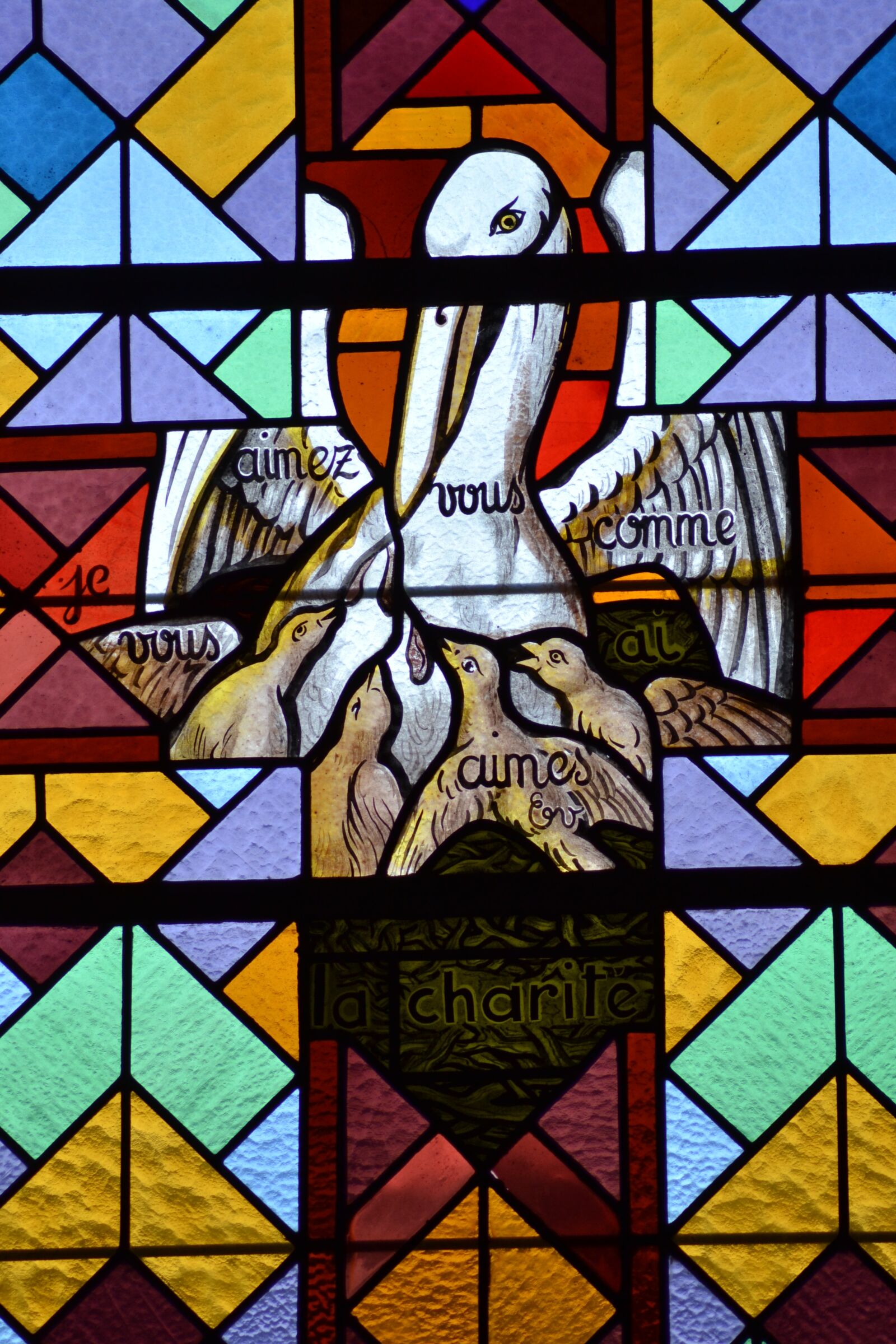 Nikon D3100 sample photo. Stained glass, window, church photography