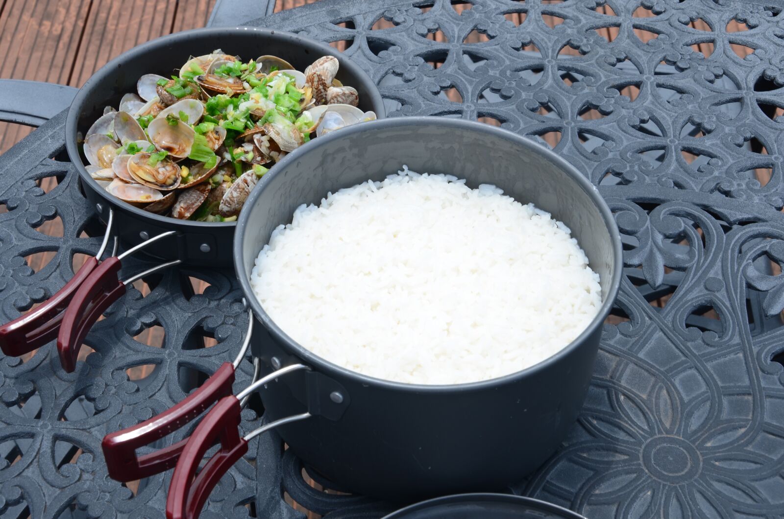 Nikon D7000 sample photo. Rice, set pot, convenient photography