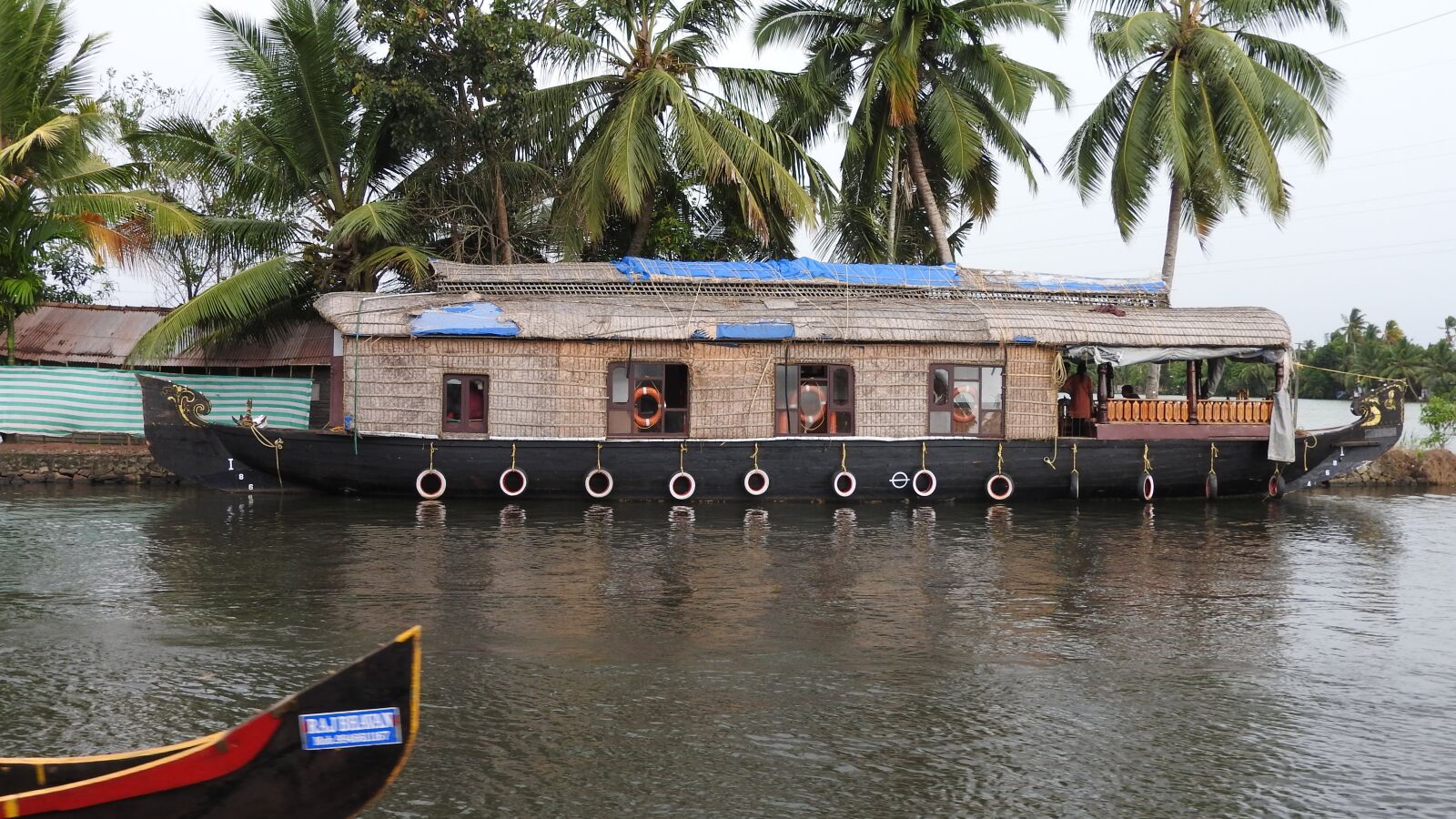 Nikon Coolpix P610 sample photo. Aleppey, houseboat, kerala photography