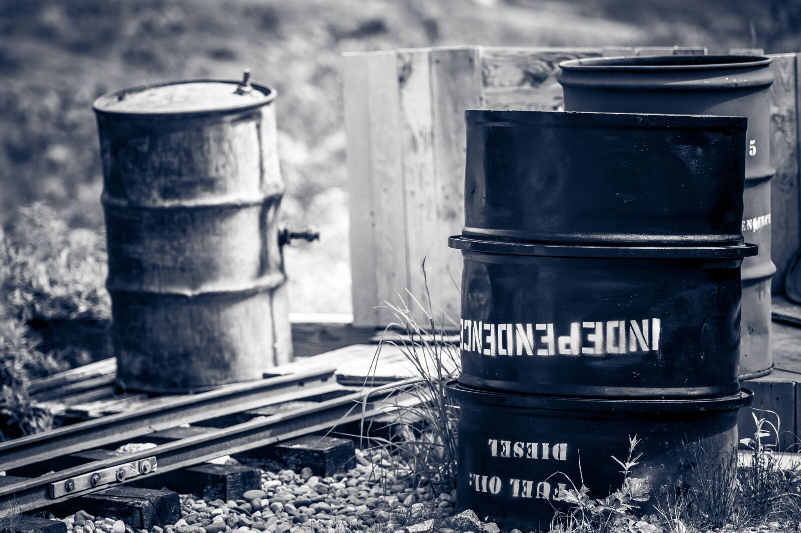 Nikon Df sample photo. Mine, mining, ruin photography