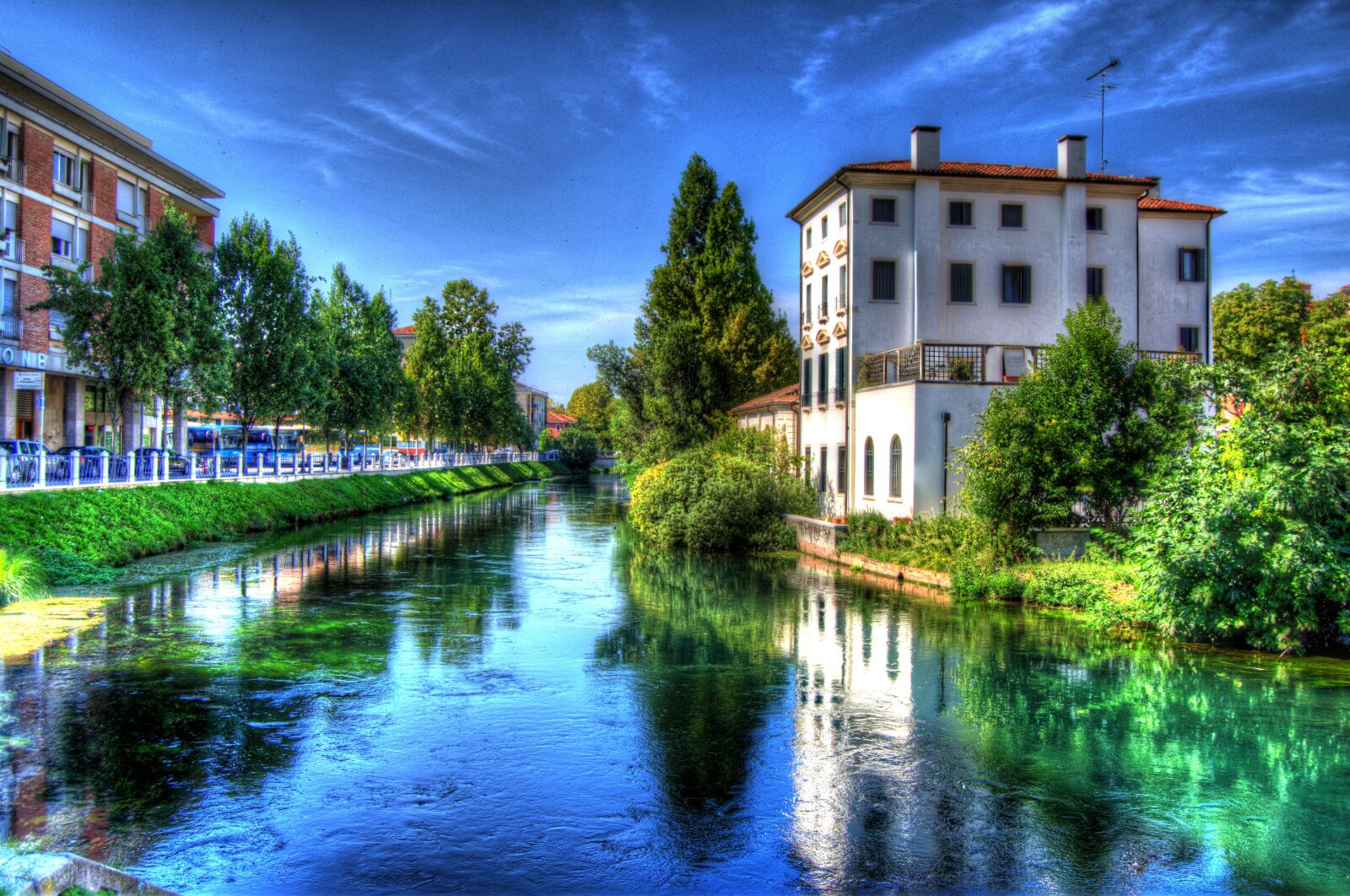 Nikon D5100 sample photo. Treviso, river, italy photography