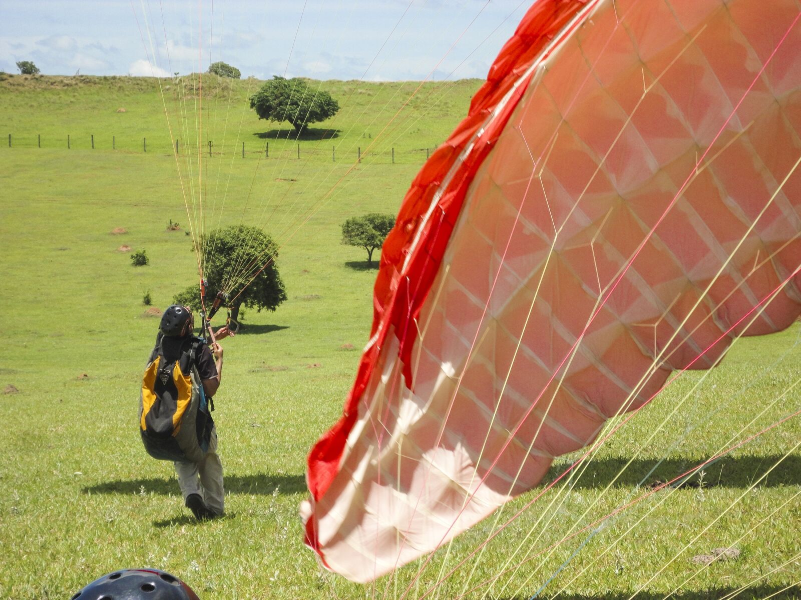 Sony Cyber-shot DSC-W560 sample photo. Paragliding, flight, free flight photography