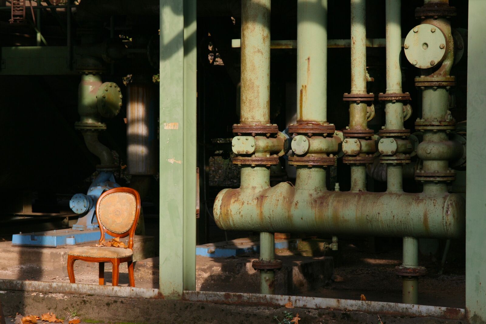 Canon EOS 400D (EOS Digital Rebel XTi / EOS Kiss Digital X) sample photo. Industry, landscape park, industrial photography