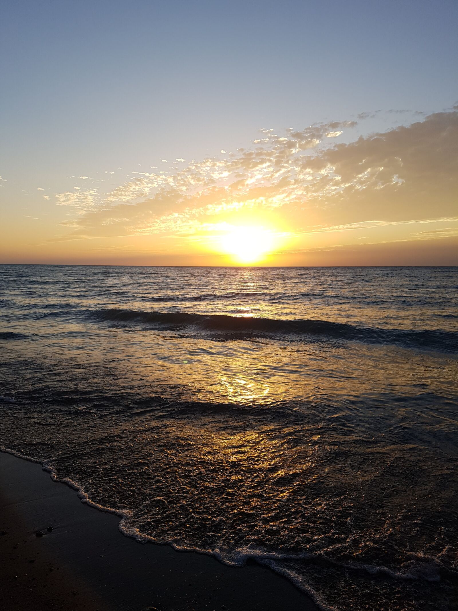 Samsung Galaxy S7 sample photo. Sunset, sky, beach photography