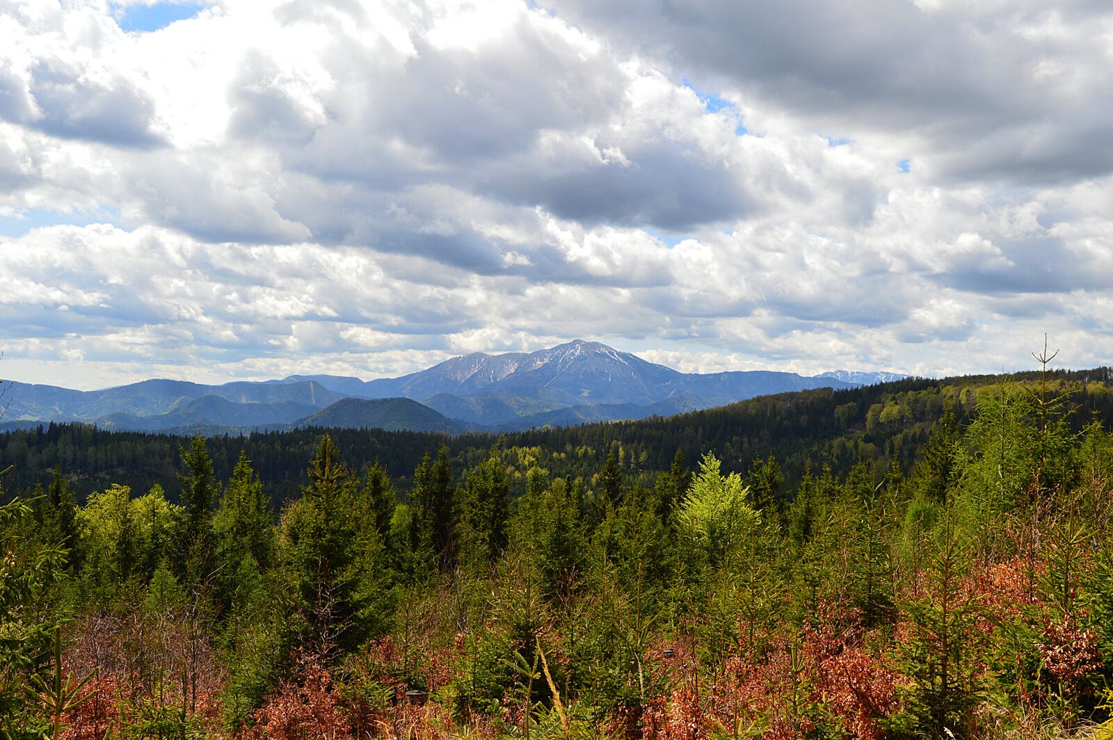 Nikon D3200 sample photo. Under the mountain, mountain photography