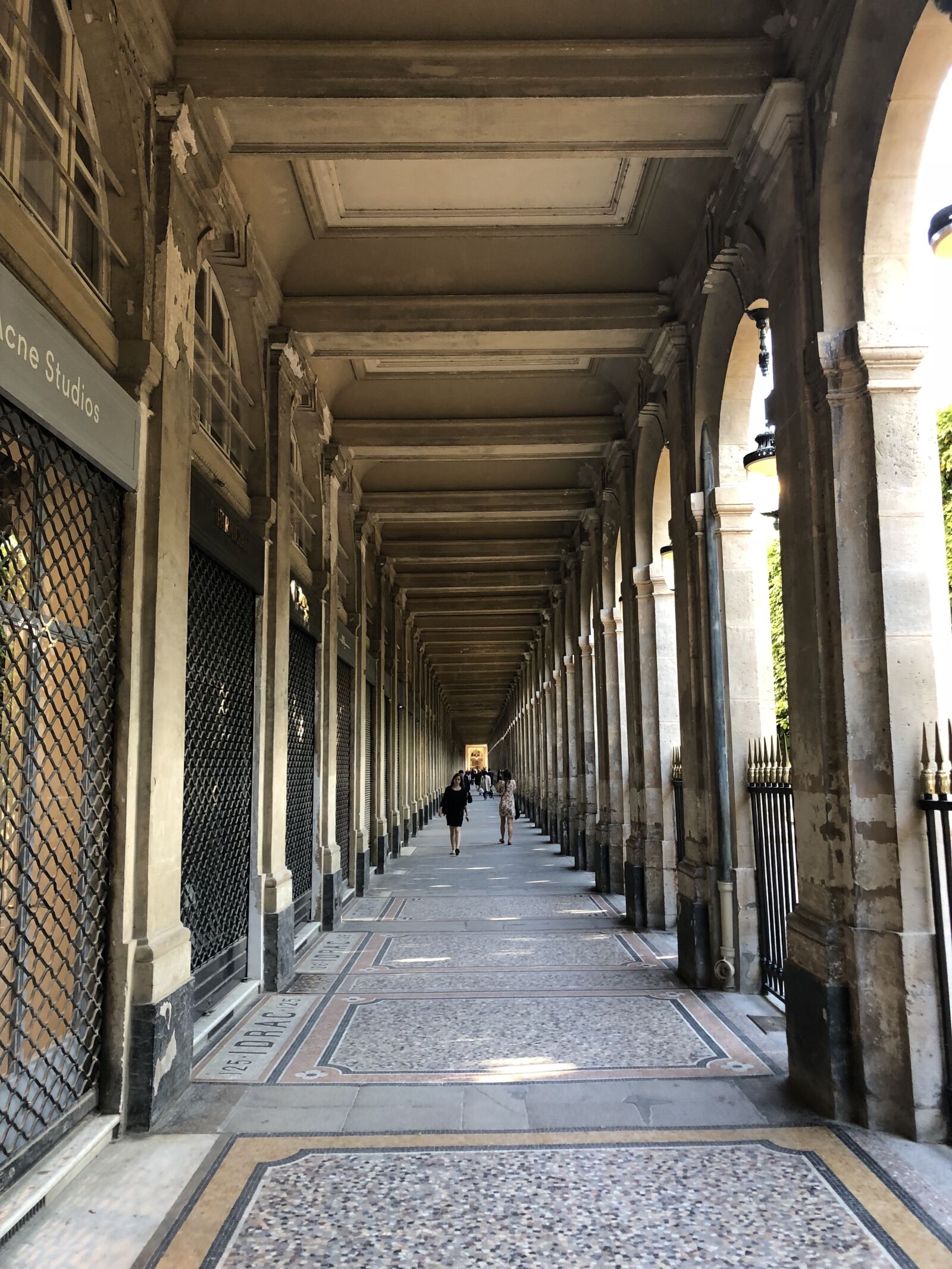 Apple iPhone 8 sample photo. Palais royal, paris, haussmann photography