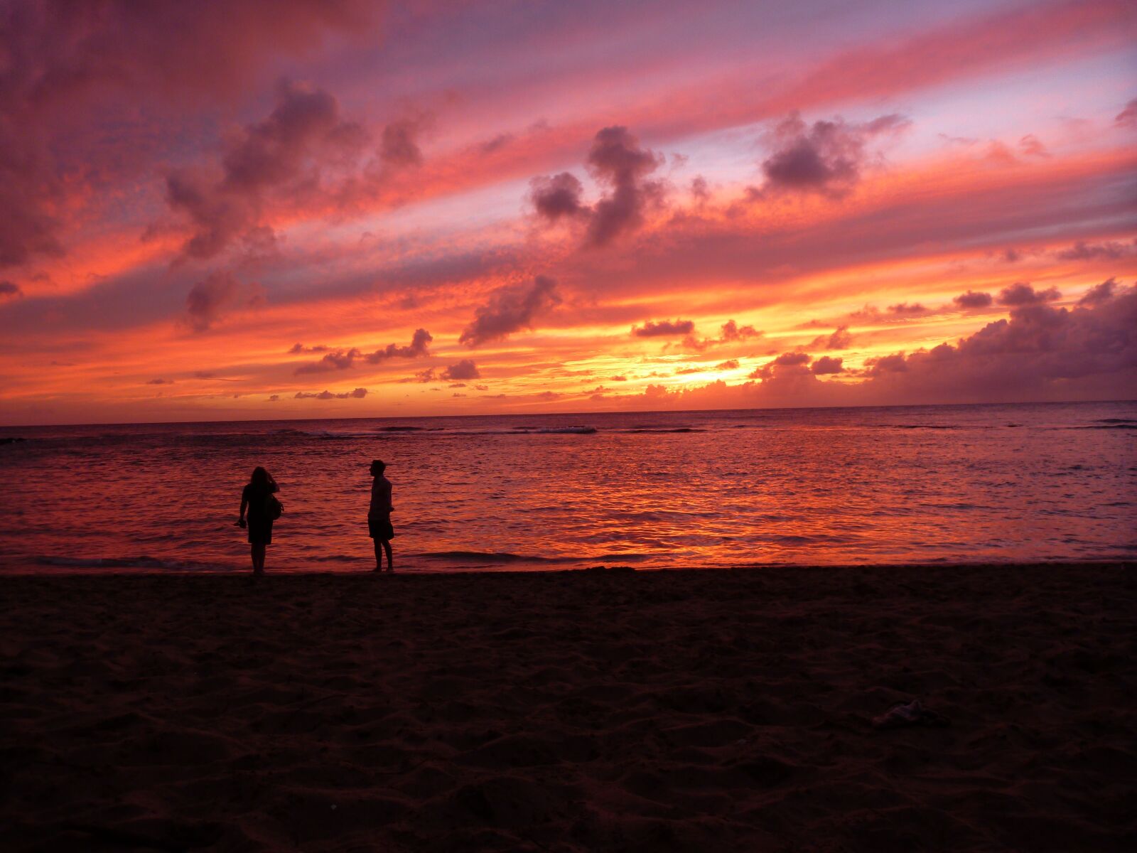Panasonic DMC-TS2 sample photo. Hawaii, sunset, tropical photography
