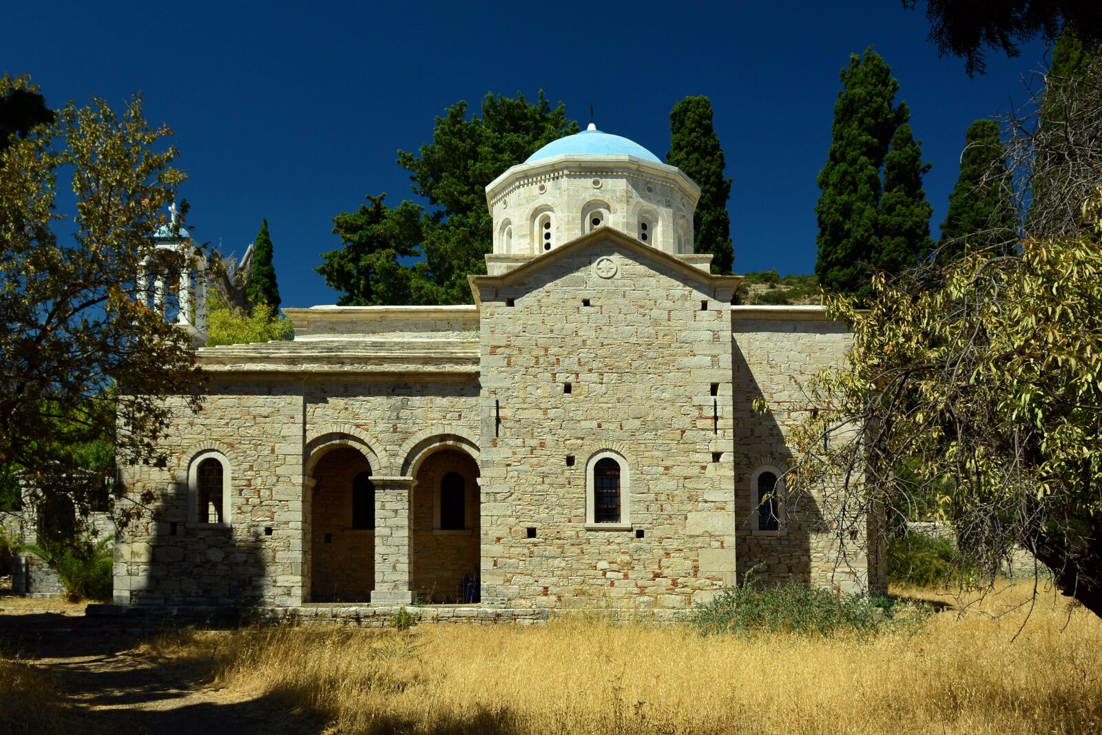 Nikon D7100 sample photo. Church, greece, samos photography