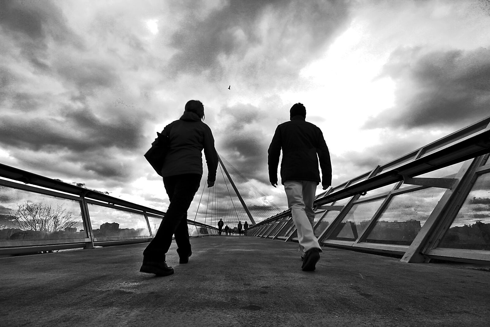 Canon EOS 60D sample photo. Two, people, walk photography