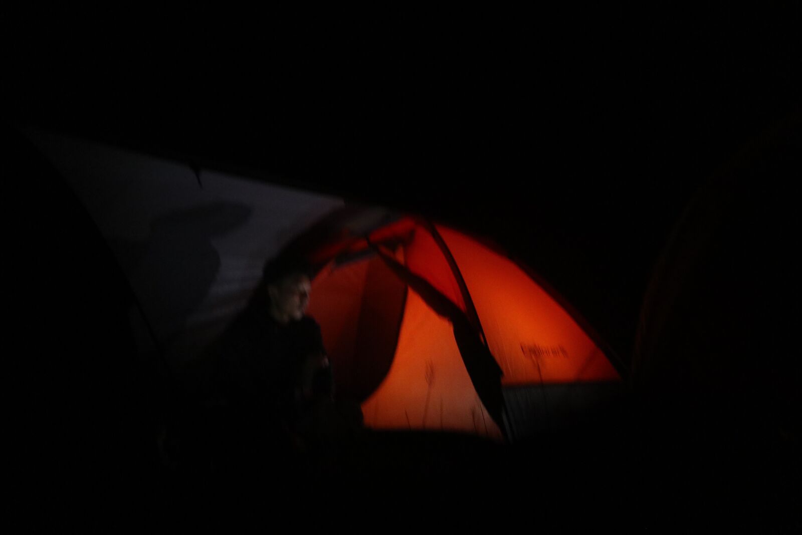 Canon EOS M100 sample photo. Camping, montain, alone photography