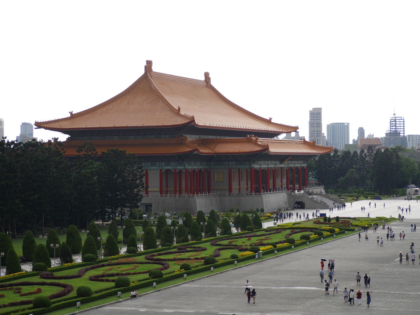 Panasonic Lumix DMC-GX7 sample photo. Taipei, taiwan, chinese building photography