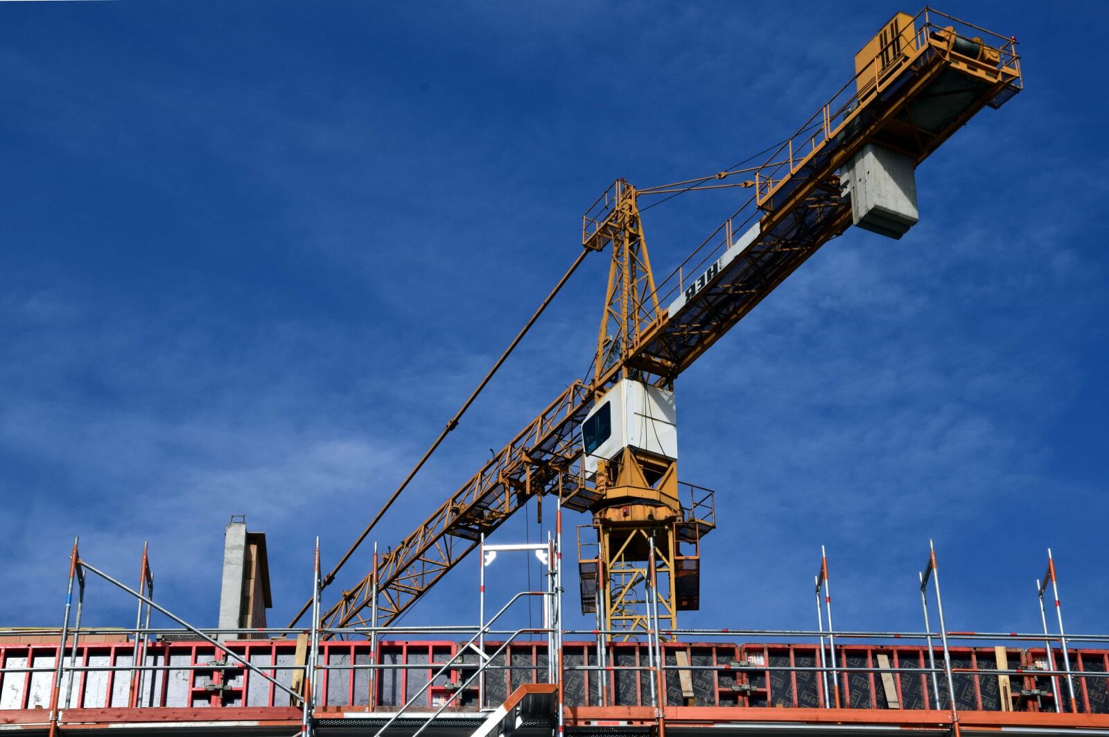 Nikon D3300 sample photo. Steel, industry, crane, sky photography