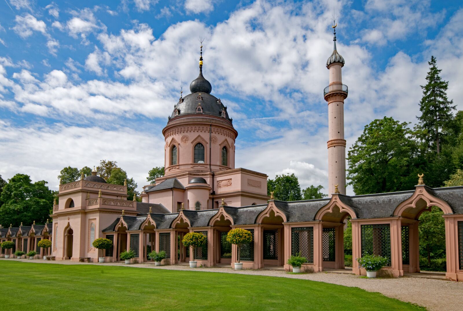 Nikon D5300 sample photo. Red mosque, schlossgarten, schwetzingen photography